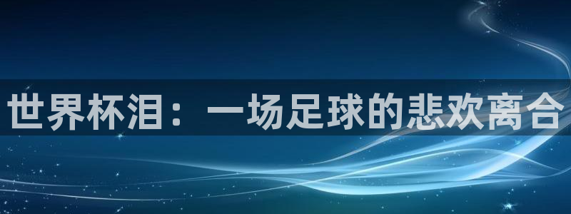 世界杯附加赛赛程表：世界杯泪：一场足球的悲欢离合